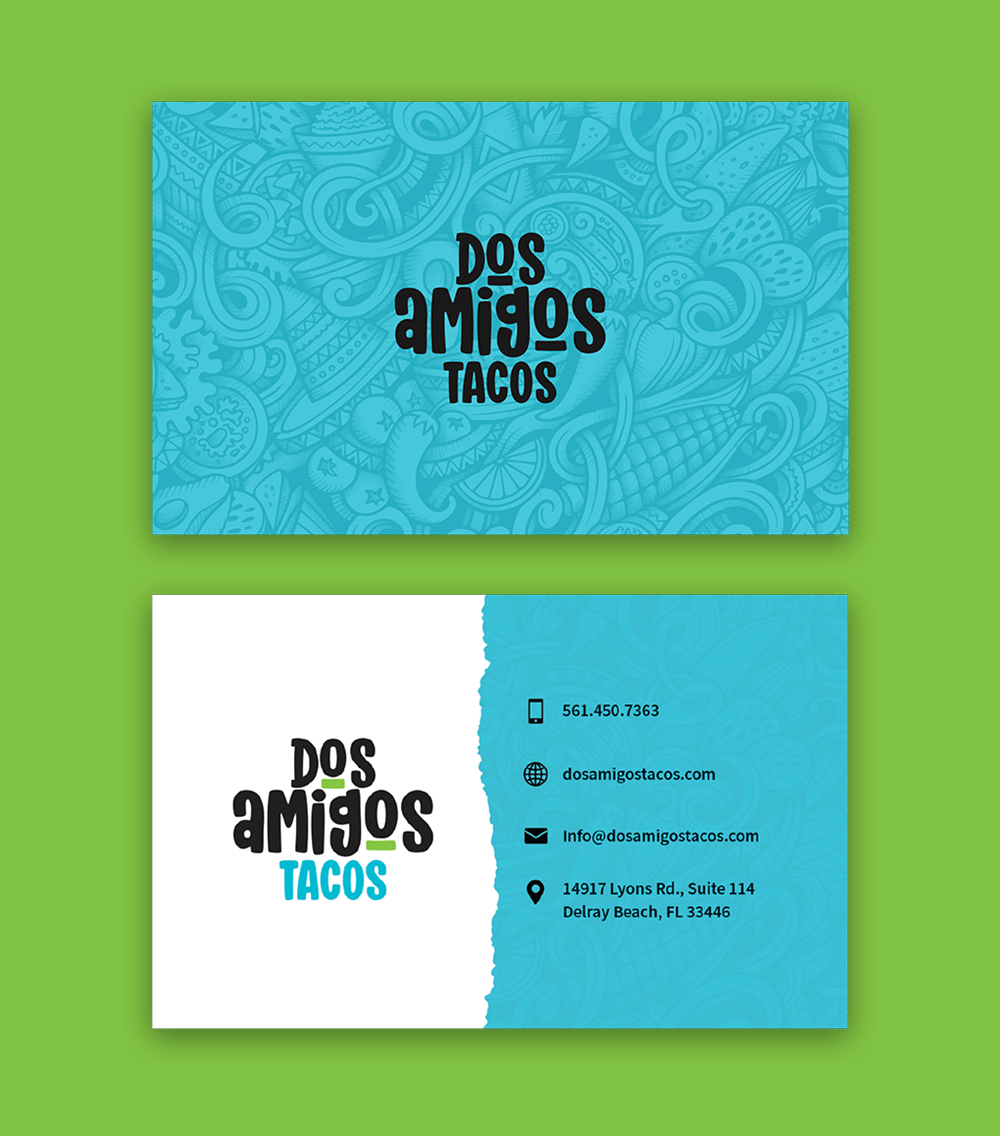 Dos Amigos Business Cards V2